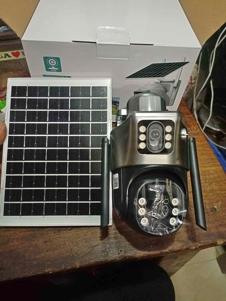 V380 Solar CCTV Camera